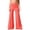 Orange #037, variant on 2026 Coral Fold Over Yoga Pants, On-Trend Solid Wide Leg Loose Fit Lounge Pants with Ruched Waist, for Yoga Sports Everyday Gray L