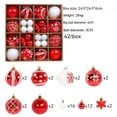 thumbnail image 2 of Bolas de Navidad Plásticas Transparentes Adornos Navideños Colgantes Ornamentales Navideñas para Árboles de Navidad Decoración, 2 of 3