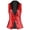Red, variant on Womens Sparkly Sequin Vest Glitter Dressy Waistcoat Sleeveless Glitter Party Jacket Outerwear Tops Silver S