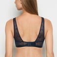 thumbnail image 3 of Soutien-Gorge Léger Triangle Filaire Doublée en Bleu Marine, 3 of 5