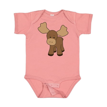 

Inktastic Cute Moose Gift Baby Boy or Baby Girl Bodysuit