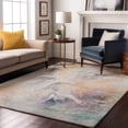 thumbnail image 7 of Addison Rugs Mayfield Premium Machine Washable Transitional Abstract Linen Rectangle Rug, 3' X 5' Machine Washable Transitional Abstract Linen Oversized Sherpa Throw Blanket, 7 of 7