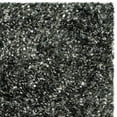 thumbnail image 5 of SAFAVIEH Malibu Marina Confetti Polyester Shag Area Rug, Charcoal, 2'6" x 4', 5 of 6