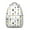 White-2, variant on Golden Pineapple Pattern Backpack - Tropical Fruit Design Waterproof Bookbag with Organized Storage & Lightweight Comfort