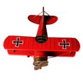 thumbnail image 2 of Adorno de avión artesanal de hierro, regalos de juguete para , decoración de escritorio para el hogar Rojo S Zulema Decoración de avión pequeña, 2 of 7