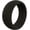 Black, variant on Men's Silicone Ring - Breathable & Durable Wedding Silicone Bands - Mens Gunmetal Basic Silicone Ring Size 09