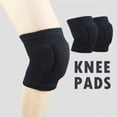 thumbnail image 3 of 1 Pair Sports Knee Pads Adults Dance Knee Protector Elastic Thicken Sponge, 3 of 8