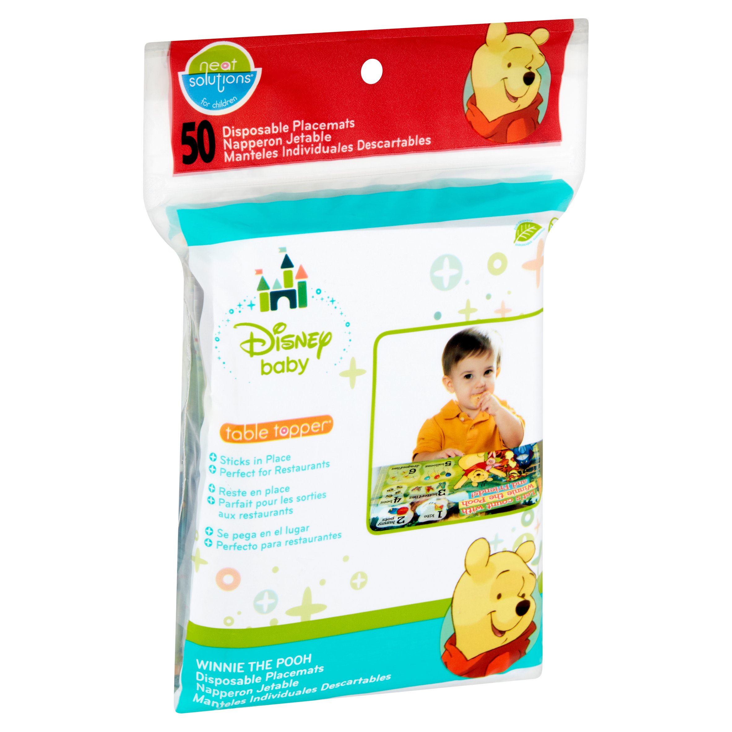 Neat Solutions for Children Disney Baby Table Topper Disposable Placemats, 50 count - image 2 of 5