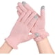 thumbnail image 1 of Rosa: 1 par de guantes de trabajo de algodón para pantalla táctil Dermatitis atópica Guantes hidratantes finos para manos secas Eczema Belleza, 1 of 5