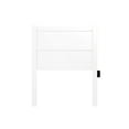thumbnail image 3 of AFI NoHo Modern Panel Wood Headboard, Twin, White, 3 of 6