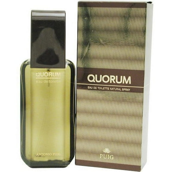 Elizabeth Arden Quorum Eau de Toilette, Cologne for Men, 3.4 Oz Full Size