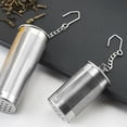 thumbnail image 4 of 2 Pcs 304 Stainless Steel Tea Filter (small Size) 2pcs Kitchen Supplies Strainers Seasoning Leaves Infuser, 4 of 6