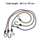 thumbnail image 2 of Cuerda elástica para equipaje de Camping, cuerda atada de goma de alta elasticidad con ganchos, 3 uds., 2 of 5