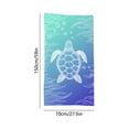 thumbnail image 3 of weibbin Quick Dry Microfiber Beach Towel - 59x27.6 Inch Sand Free Absorbent Towel for Travel, Pool, Multicolor, Style C, 3 of 6