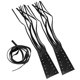 thumbnail image 2 of 1 Pair Motorcycle Handlebar Grips Tassel Faux Leather Brake Lever Cover Fringe, 2 of 3