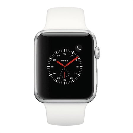 Apple Watch Series 3 (GPS) + Cellular 42mm Silver Aluminum Case (Refurbished)