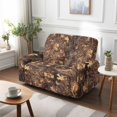 thumbnail image 4 of Jiueut Hunting Camo Print Recliner Couch Cover, Wear Resistant Furniture Protector Breathable Recliner Chair Slipcover with Pockets for Kids and Pets, 4 of 7