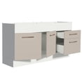 thumbnail image 3 of Mueble de Cocina Para Tarja 150 cm Blanco/Crema Agata Madesa, 3 of 5