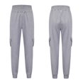thumbnail image 3 of Aayomet Womens Lounge Pants Womens Cotton Sweatpants Workout Yoga Straight Leg Leggings Lightweight Loose Fit Pajama Pants with Pockets,Gray XXL, 3 of 5