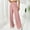 Pink, variant on Wensltd Women Sweat Pants Casual Solid Color Wide Leg Lounge Pants