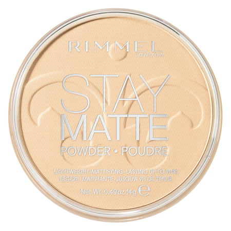 Rimmel Stay Matte Pressed Powder, Transparent (Best Coverage Drugstore Powder)