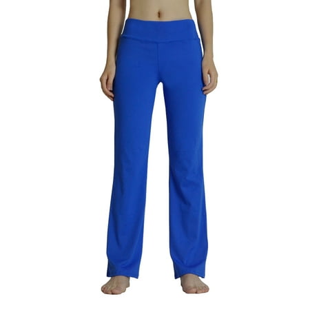 OwnShoe Yoga Pants High Waist Baggy Straight Sports Trousers for Women