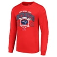 thumbnail image 2 of Men's Starter Red New England Patriots Retro Long Sleeve Graphic T-Shirt, 2 of 3