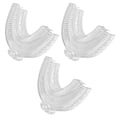 thumbnail image 1 of Cepillo de dientes para niños en forma de U, cabezal de cepillo de silicona suave con mango, 1 of 5