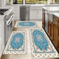 thumbnail image 6 of Farmhouse Kitchen Rugs Set 3 Piece, Boho Kitchen Mats for Floor, Non-Slip Kitchen Rug Waterproof Mats for Kitchen, Runner Rugs for Hallway Laundry Holiday Sink Decor, 6 of 12
