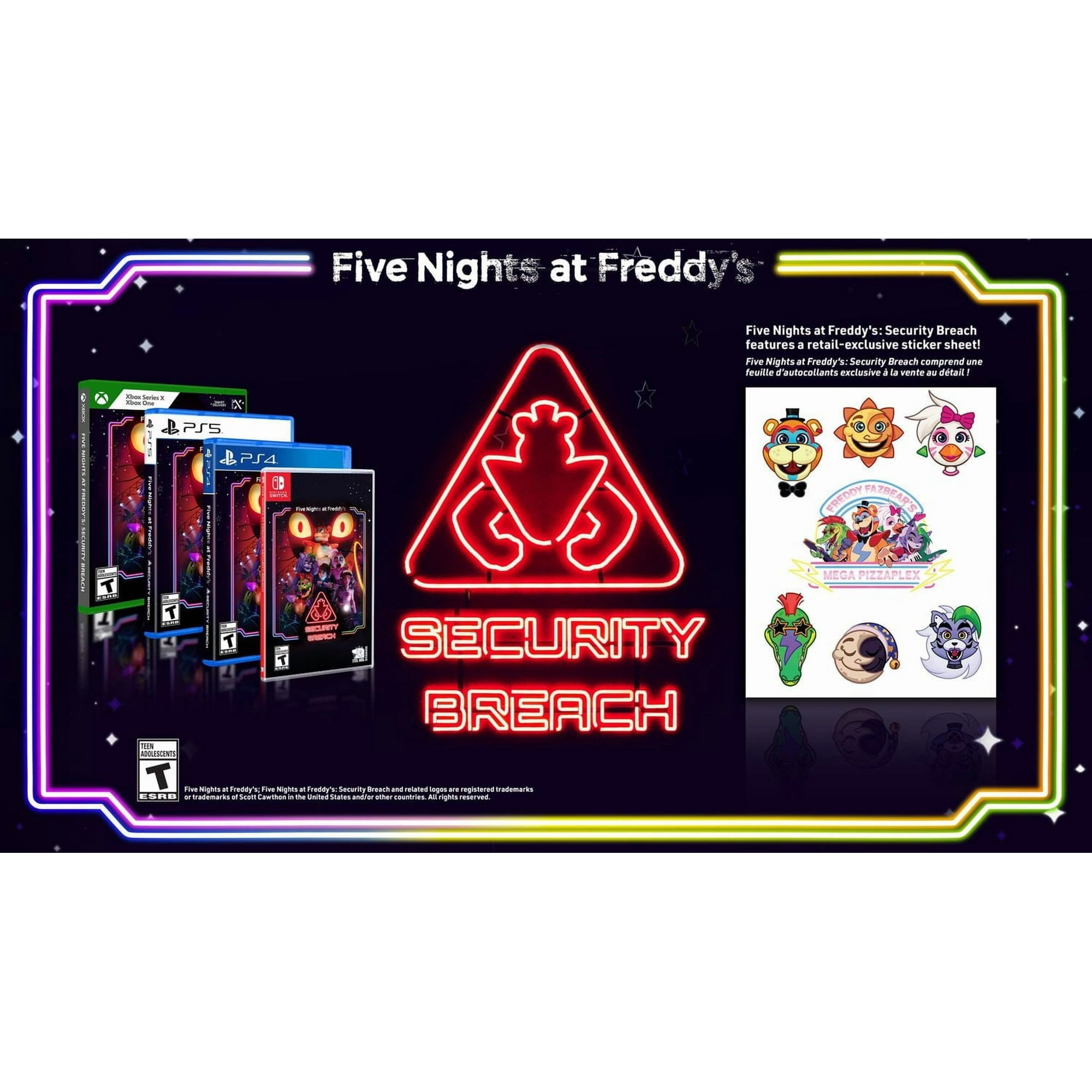 Nintendo Switch Five Night's at Freddy's:Security Breach Five Nights at Freddy's Security Breach - Survive the Pizzaplex