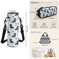 thumbnail image 7 of Yuyamidu Dachshund Backpack Set for Boys Girls 6-8 8-10 10-12 Light Blue Stripe Kids School Bag 4 Piece Elementary Bookbag with Lunch Box Pencil Case Water Bottle Bag Travel Daypack, 7 of 7