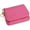 Dark Pink, variant on Small Wallet for Women RFID Blocking Genuine Leather Card Case Slim Tri-Fold Wallet with Zipper Pocket and Keychain
