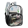 thumbnail image 6 of Iauyy Clear Backpack Heavy Duty PVC Transparent Backpack for College Workplace, Blue and Green Handprints, 6 of 8