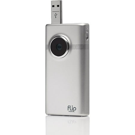 Flip MinoHD M2120M Brushed Metal Video Camera, 2 Hour Recording Time (2nd Generation)