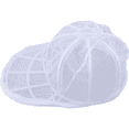 thumbnail image 1 of Bolsa para sombreros en bolsa de malla, lavadora para sombreros, bolsa para usar con organizador de sombreros, estante para lavado de sombreros, 1 of 5