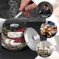 thumbnail image 6 of Ashtray Home Ashtrays Cigar Ashtray Smokeless Ashtray Fashionable and Durable Warm Cute Christmas Snowman, 6 of 7