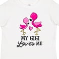 thumbnail image 4 of Inktastic My Gigi Loves Me with Two Flamingos Boys or Girls Toddler T-Shirt, 4 of 5
