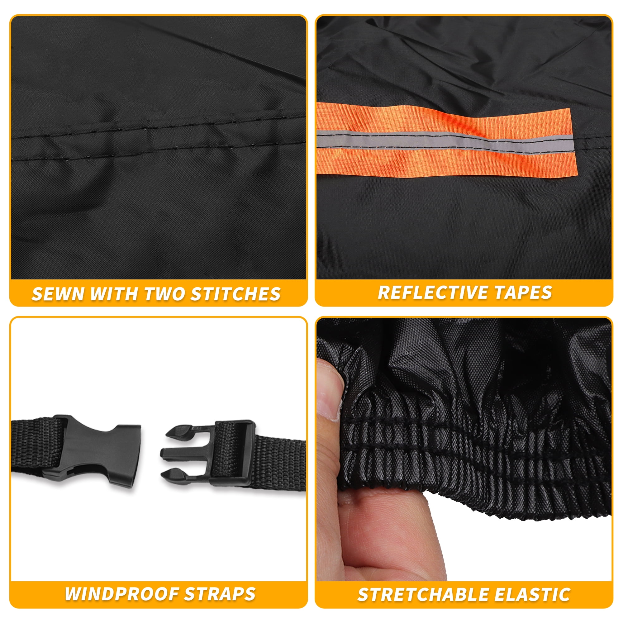 Unique Bargains Durable Waterproof Car Cover Black ["for Lexus NX"]