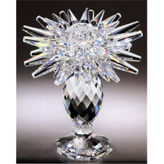 Asfour Crystal 421 4.09 L x 4.96 H in. Crystal Candlestick Celebrations Figurines