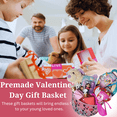 thumbnail image 2 of Happy Valentine's Day Gabby's Dollhouse Girls Boys Valentine Valentines Gift Basket Plush Stuffed Toy Candies Reusable Toy Bucket Kids Easter Spring Holiday Hearts Gift (Contents Vary), 2 of 6