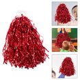 thumbnail image 2 of 10 Uds. Pompones de porristas con agarre para baile deportivo, pompones de animadora para festivales, accesorios de actuación, espíritu de equipo, 2 of 5