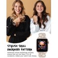 thumbnail image 6 of Wearlizer Halloween Skull Engraved Silicone Band Compatible with Apple Watch Band 38mm/40mm/41mm Women Men for iWatch Series 8/7/6/5/4/3/2/1/SE, 6 of 6