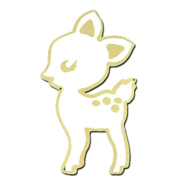 Espejo de pared acrílico con diseño de animales para niños con cuerda para colgar en la habitación del bebé y la sala de estar. Reh