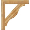 thumbnail image 3 of Ekena Millwork 6"W x 44"D x 48"H Funston Block Rough Sawn Bracket, Western Red Cedar, 3 of 4