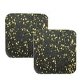 thumbnail image 2 of Coussin en Caoutchouc pour Tapis Roulant - Jaune, 10x10x1cm, 2 of 8