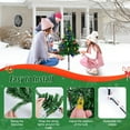 thumbnail image 7 of Qoosea 4 pack Solar Christmas Garden Stake Lights, Decorative Solar Christmas Tree Stake Outdoor Waterproof LED Lights for Pathway Garden Patio Yard, 7 of 7