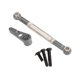 thumbnail image 4 of Varilla de dirección ajustable para coche RC, brazo de servo de aleación de aluminio y metal, varilla de tracción. Gris, 4 of 9