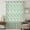 Green, variant on Green Line Sheer Curtains 45" Long for Bedroom, Vintage Abstract Geometric Stripes Watercolor Light Filtering Privacy Drapes, Breathable Semi Sheer Short Window Treatment for Kitchen Cafe Bathroom