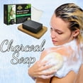 thumbnail image 2 of yelldesk African Black Soap for Acne & Dark Spots, Deep Cleansing Face Wash & Body Wash, Blemish, Oily & Combo Skin, Natural Vegan and Cruelty Free, 2 of 9