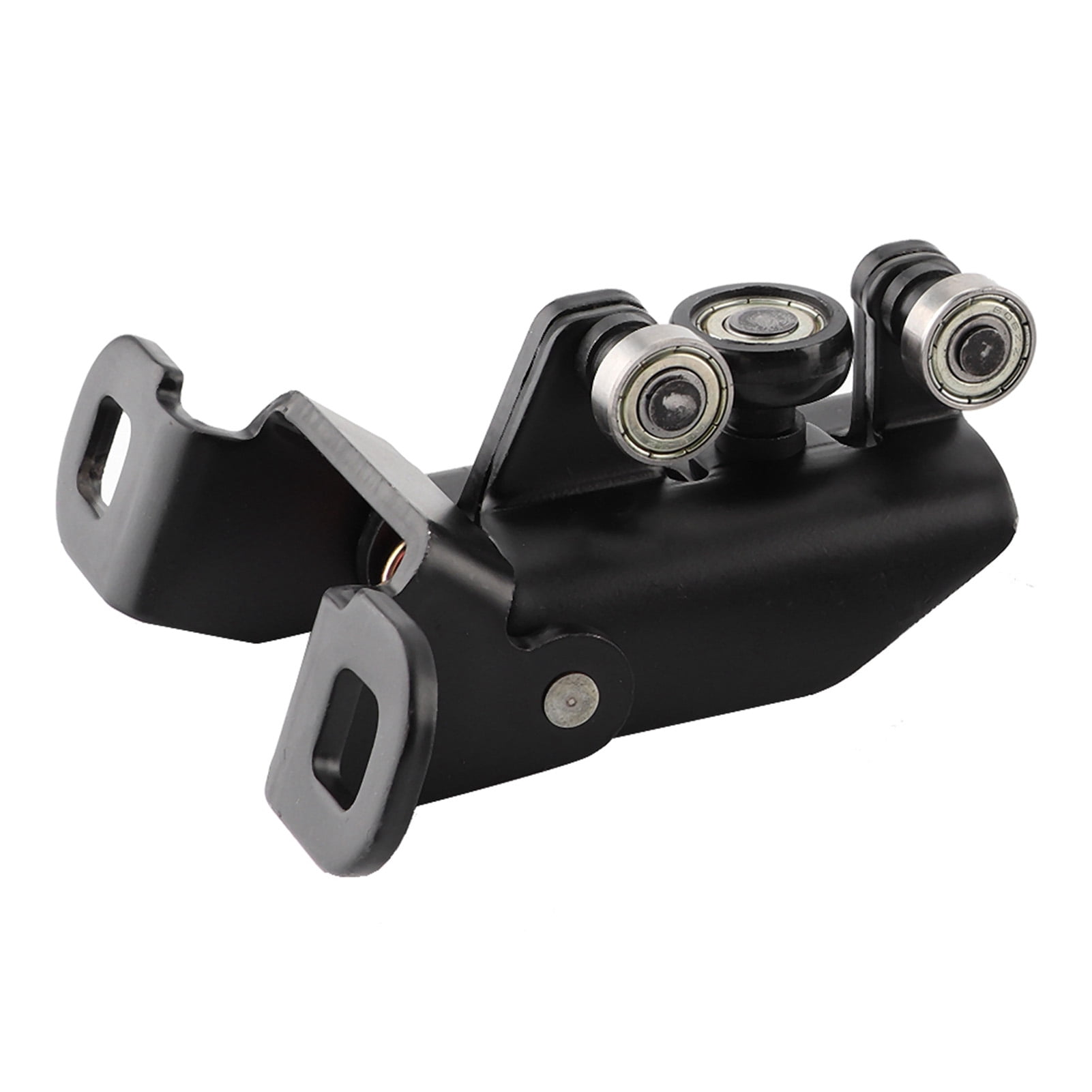 Qiilu 3 Pièces Guide Rouleau Porte Coulissante Ford Transit 00-13 - Kit Complet Haut Milieu Bas